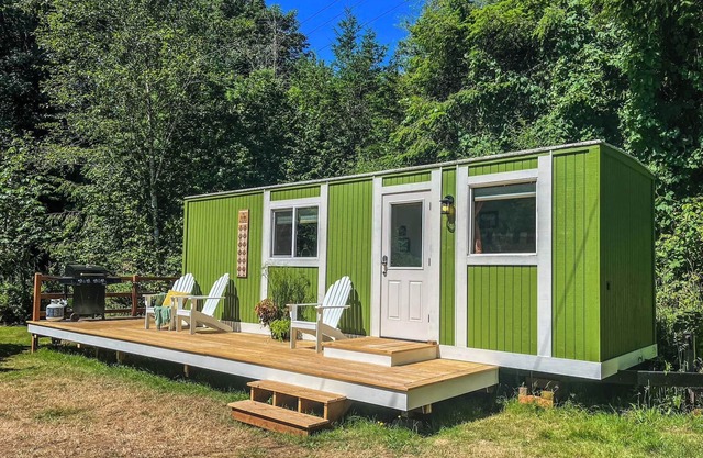 NEW! Nostalgic and Bright Tiny Home - Unique Northwest Vacation Rentals
