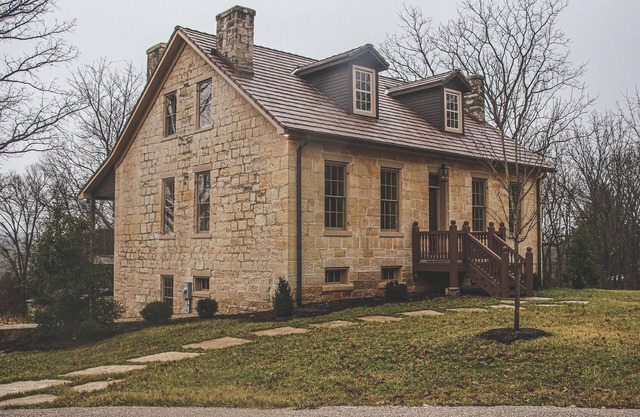 Funks Inn, une maison datant de la fin de la guerre civile, restaurée comme en 1870.