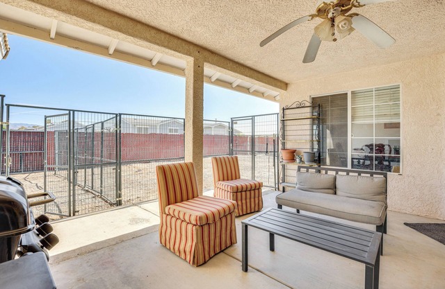 Furnished Patio: Pet-Friendly Home in Pahrump!