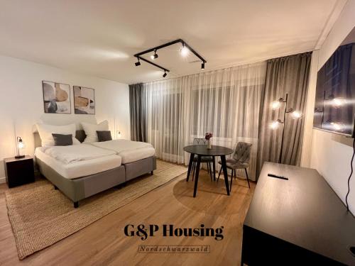 G&P Housing Apartments - XXL Wohnung für Familien & Gruppen 120qm mit 3 Schlafzimmern, 3 Badezimmern, Panoramabalkon und großer Küche
