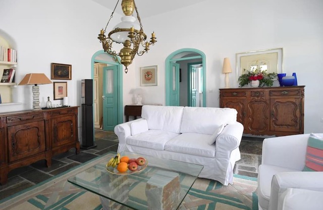 Galatea House First floor with terraces
