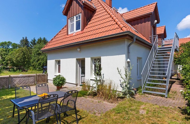 Appartement avec vue sur le jardin à Lübow avec terrasse