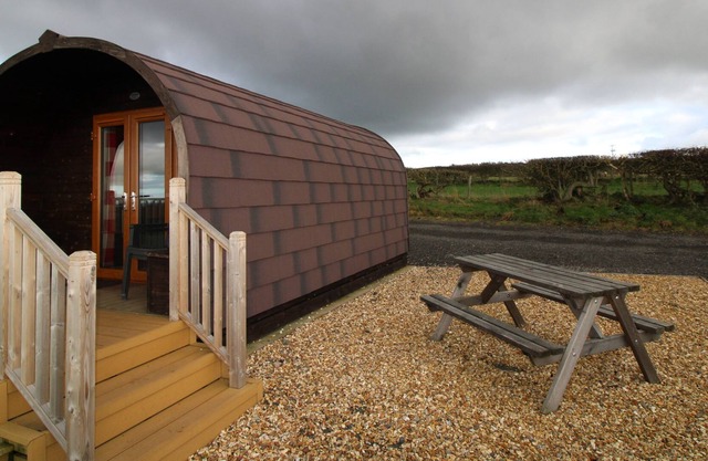 Gelt Pod is a luxury glamping pod ideal for a family, close to Hadrian's Wall