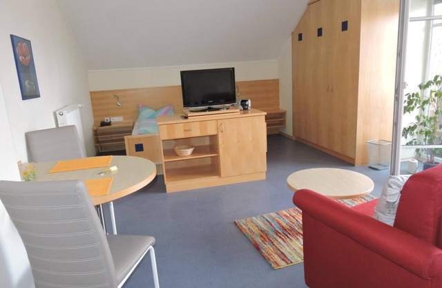 Appartement confortable (17,5 m²) pour une personne avec balcon
