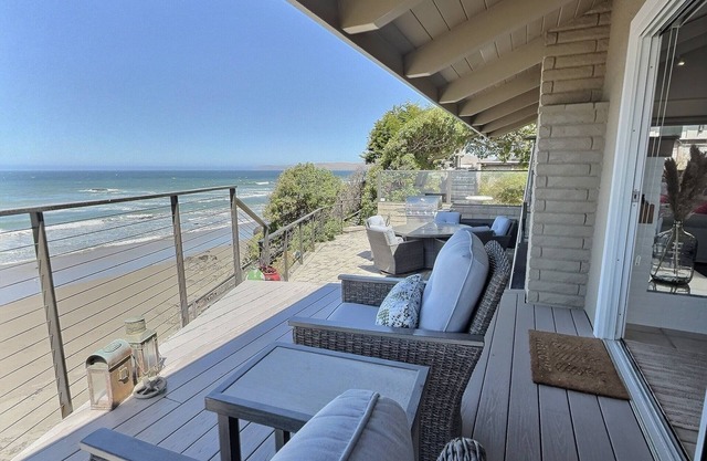 Gem by The Sea – A Cayucos Home with Stunning Views & Private Beach Access!