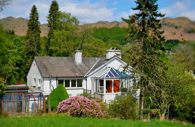 Maison privée dans le Lake District avec une vue imprenable sur la montagne;