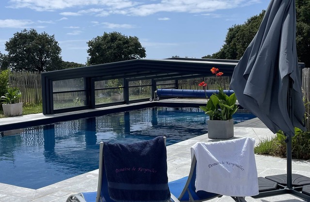 Gîte 6 pers. tout équipé avec jardin privatif - Plage à 400 mètres - 2 Piscines