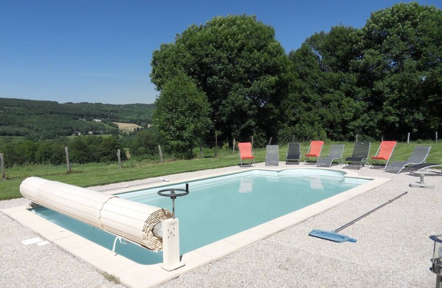 Gîte 8 pers, avec piscine privée, en pleine nature