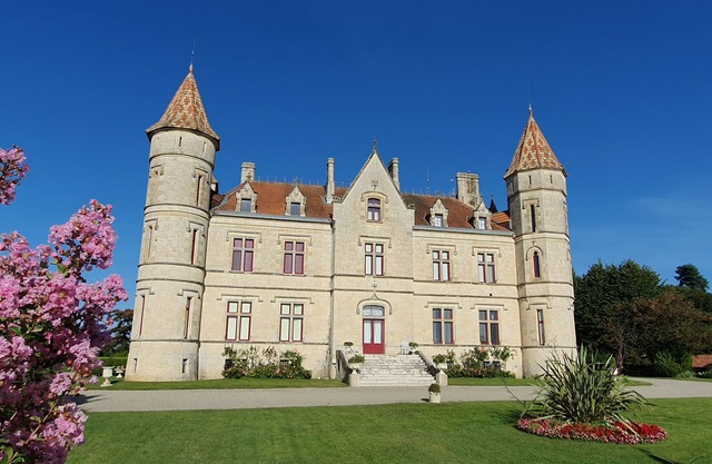 GITE DU CHATEAU, région bordeaux, thermes, route des vins.