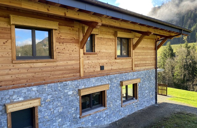 Gîte en Rez de jardin dans chalet du propriétaire