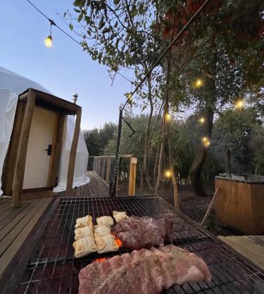 Glamping Domo 7 Tazas con Tinaja