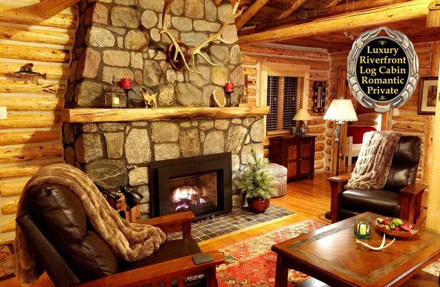 Cabane en rondins de luxe au bord de la rivière - SIMPLEMENT MAGIQUE - Escapade romantique