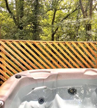 Goldcrest 4-Hot Tub-Woodland Lodges-Carmarthenshire-Tenby