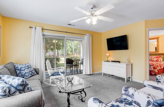Golf Course Villa, Unit 501 | Condo in St. James with pool & private marina