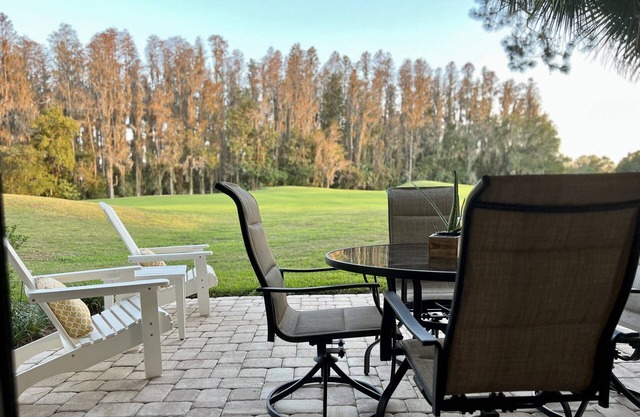 Golf Grandeur – Ground-Floor 2BR Condo w/ Patio, King Suite & Stunning Golf Course Views!