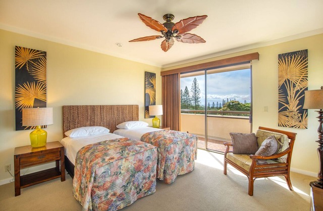 Golf Villas Ocean View 2 Bedroom at The Kapalua Villas Maui, Full Kitchen, Pool