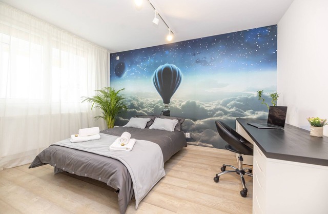 Good Vibes Apart, Queen Bed in Bucharest, Central, Dristor District