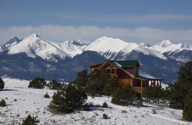 Chalet magnifique (avec sauna) Surplombant Sangre De Cristo Mts