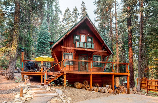 Magnifique lodge avec chiens, loft, près de la plage et du ski!