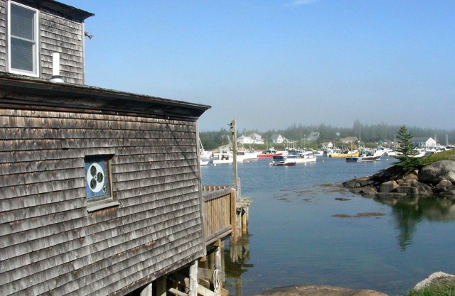 Superbe vue sur le port sur le quai! - The Boathouse Au Corea Harbor!