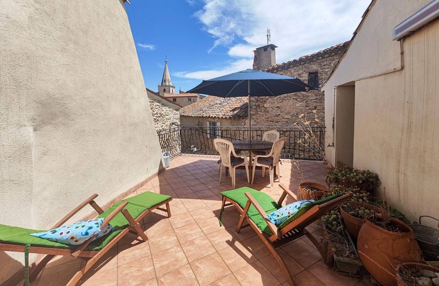 3 chambres hébergement à Faugères