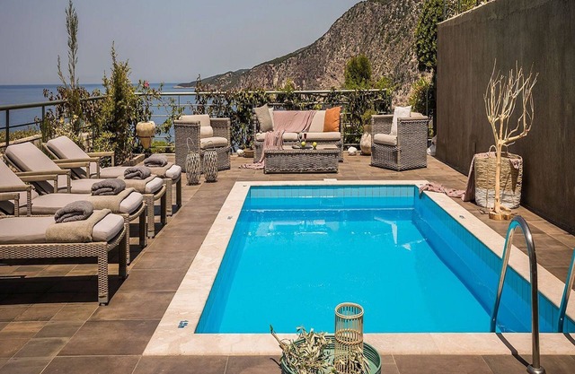 Gorgeous Kefalonia Villa | Villa Timothy | 2 Bedrooms | Seafornt | Spectacular Sea Views | Private Outdoor Pool | Assos