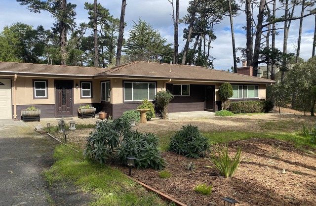 Gracious 3-bedroom Pebble Beach Home in Quiet, Convenient Wooded Area