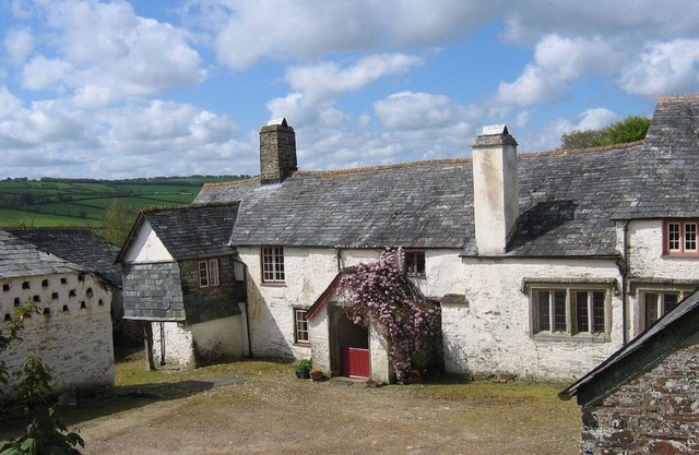 Grade 1 listed Medieval Hall House near the Devon and Cornwall border