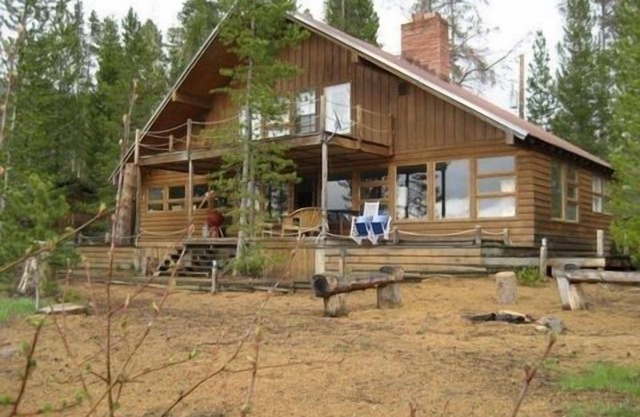 Plage Grand lac Lakefront Cabin-privé, Animaux & Accueille les enfants!
