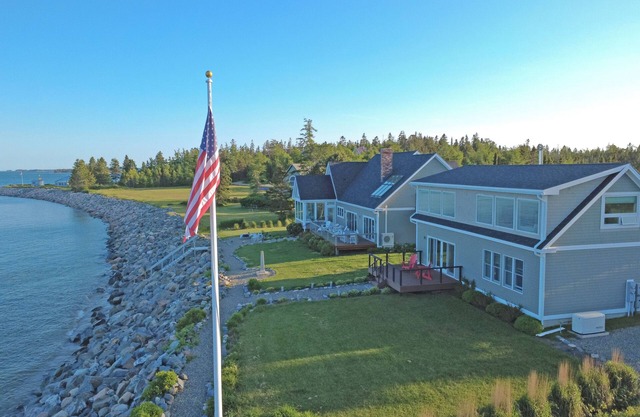 Where Ocean Dreams Come True: 2 Homes, Beach, Views, Coastal Serenity in Maine