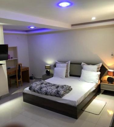 Grande Chambre Saloum résidence Azur Gorée