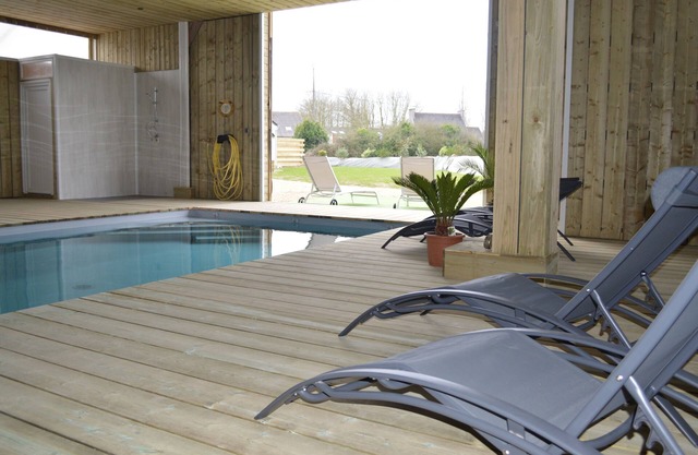 Grande maison avec piscine chauffée et boulodrome classée 4*