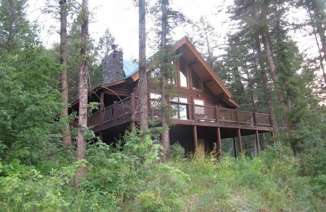 Grande maison en bois toute saison à Alpine, WY