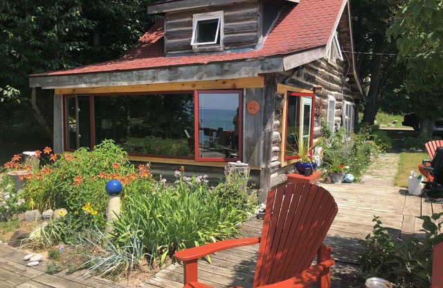 Splendeur des Grands Lacs! - Cabane en rondins unique au bord du lac Michigan