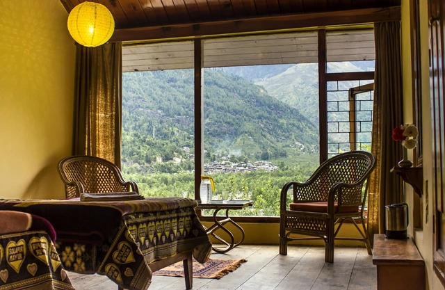 Super endroit pour le yoga et la retraite dans l'Himalaya