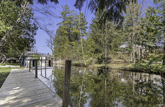 Greet the morning sun with a view of the clear-flowing Indian River right outside the door