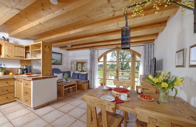 Appartement rez de chaussée avec terrasse près du lac de Chiemsee