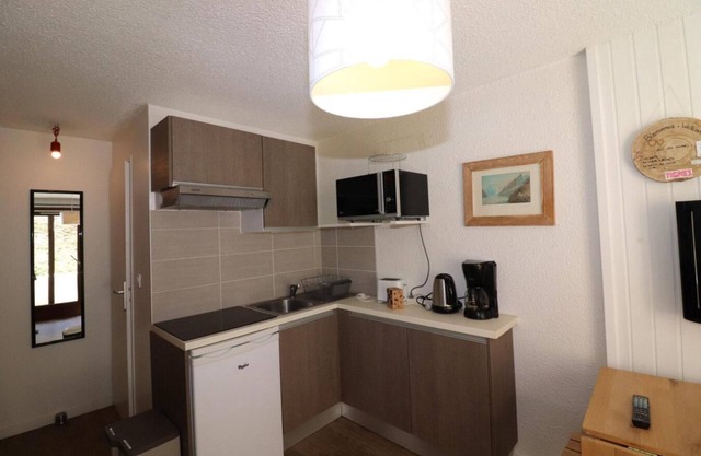 100m des commerces, Rez-de-chaussée, balcon, télévision, casier à ski, 24m², Tignes