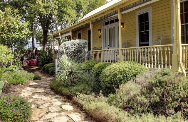 Gruene's Yellow Haus & Suite, pour 1 à 14 personnes, à pied de Gruene Hall & River