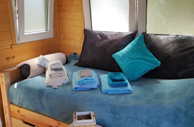 Maison d'hôtes "Mobile Tinyhouse 2 By Wolfsberger" avec vue sur montagne, jardin partagé et Wi-Fi