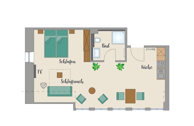 Guesthouse Moenchswald, Apartment