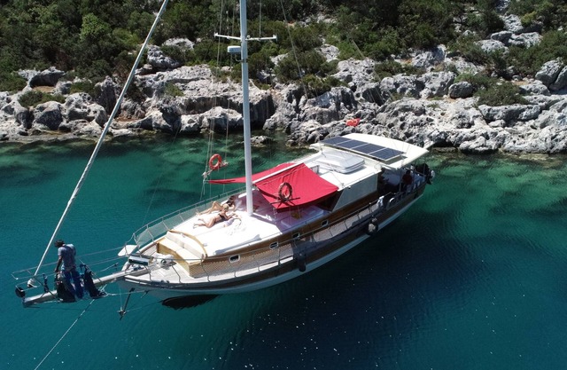 GULET RENTAL IN KAS,TURKEY ON THE ENCHANTING LYCIAN COAST WITH CAPTAIN AND CHEF