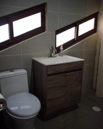 Habitación con vista a las montañas