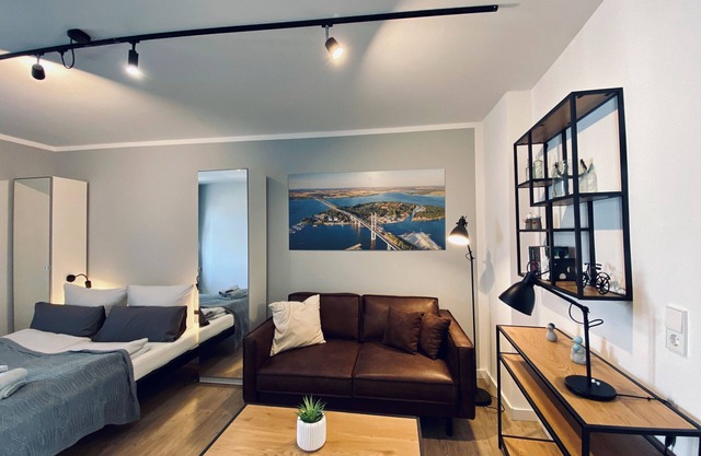 HafenCity apartment 8 on the 1st floor directly at Stralsund harbor