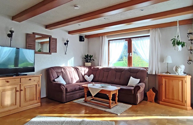 Haindorfer Berg vacation apartment, 102 sqm, two bedrooms, south-facing balcony