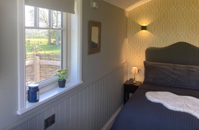 Hand crafted, this shepherds hut is a wonderful place to get away from it all.