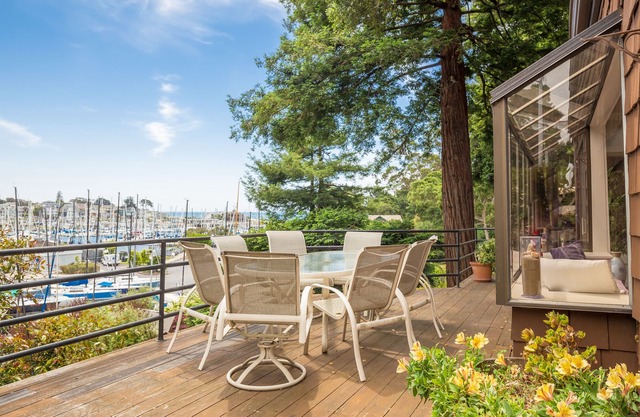 Harborview deck, 3 chambres, 4 salles de bains, bain à remous, à quelques pas de la plage Seabright à Santa Cruz