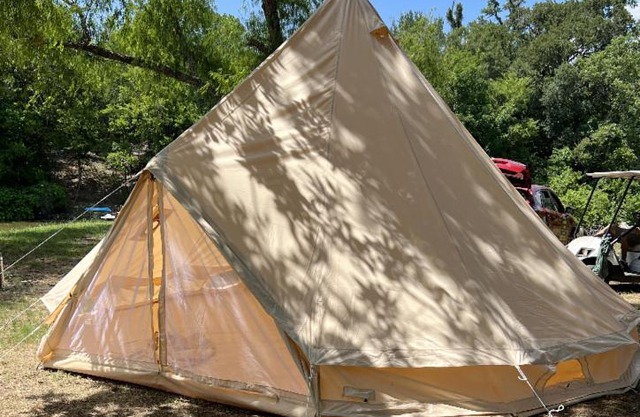 Harmon Creek Marina and Campground Glamping Tent
