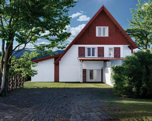 Harmony Homes - Le Chalet Rouge - Indoor Pool Sauna & Spa