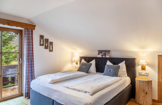 Appartement de vacances "Haus Alpenquelle Alpenblick" avec vue sur la montagne, balcon et WLAN